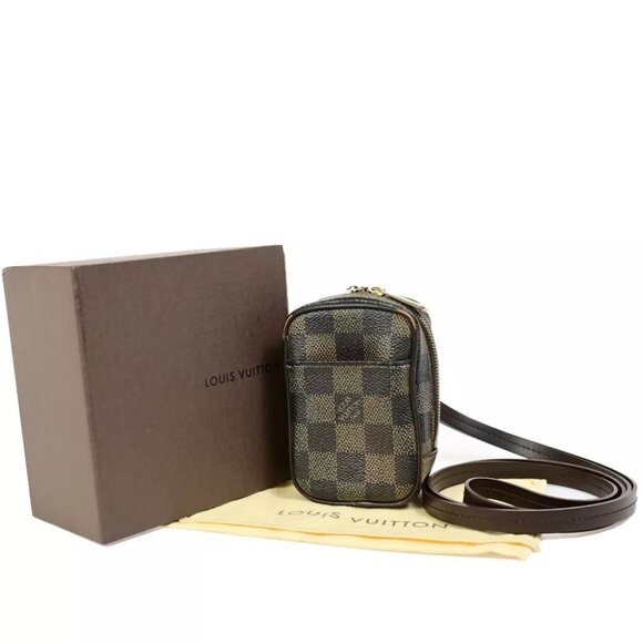 AUTHENTICITY GUARANTEED LOUIS VUITTON Etui Okapi PM Shoulder Pouch Bag - Picture 1 of 16